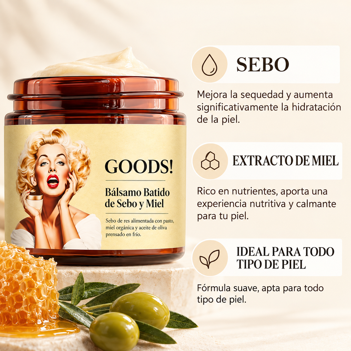 Crema de Sebo de Res
