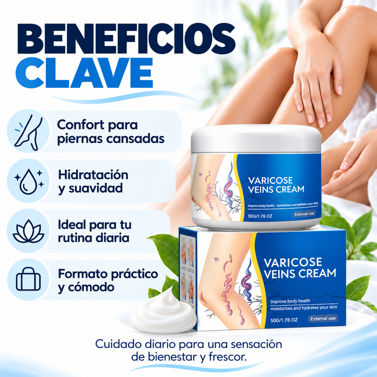 Crema Confort para Piernas