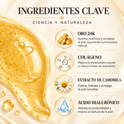 Mascarilla Facial Golden Glow