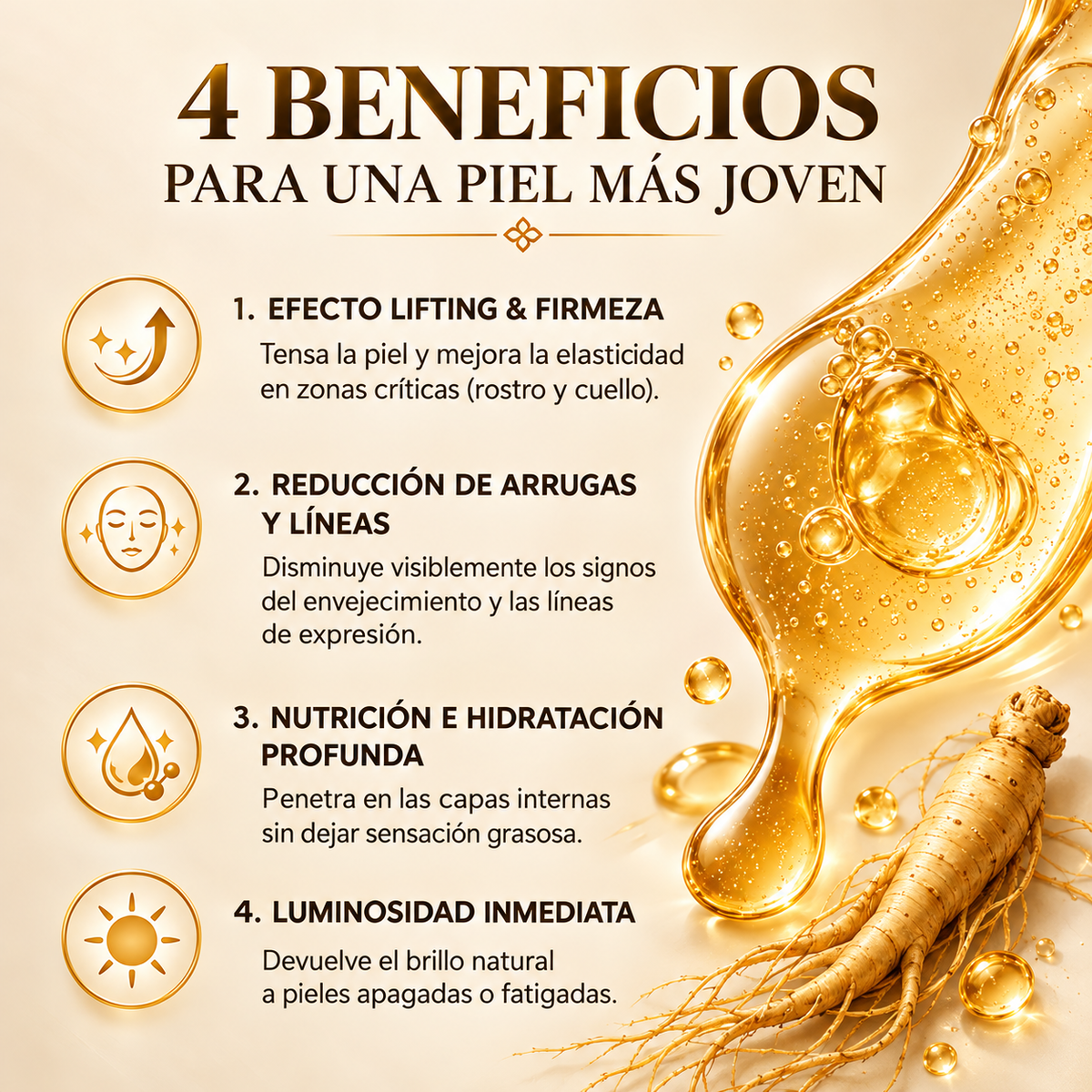 Sérum Facial de Ginseng